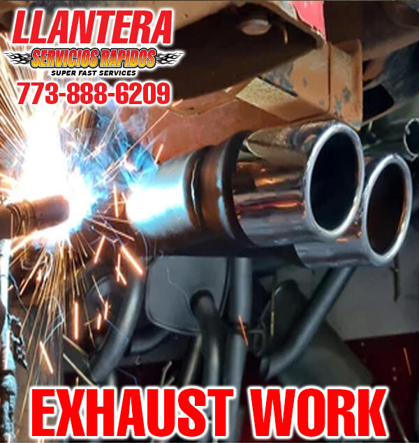 EXHAUST WORK MUFFLER, SILENCER, CATALYTIC AND EXHAUST PIPES SERVICE